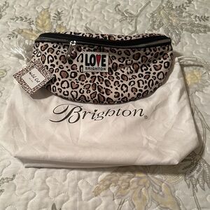 Brighton Animal Print Belt Bag